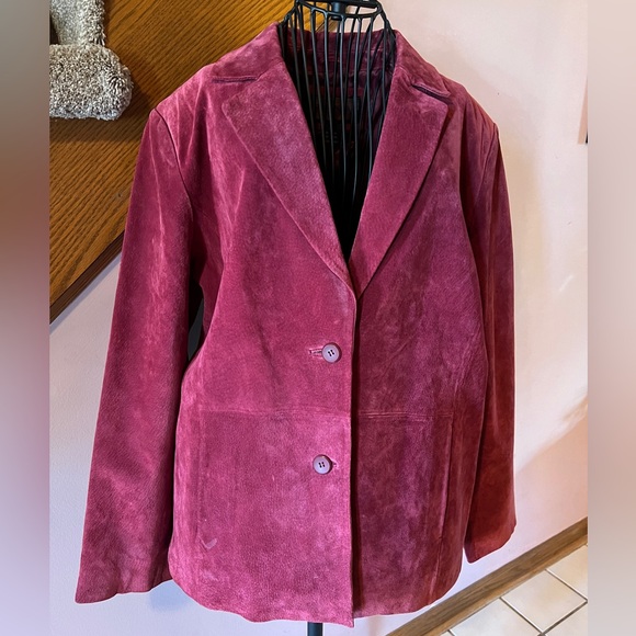 Ladies’ suede blazer/jacket, beautiful condition, size 16. - Picture 1 of 10